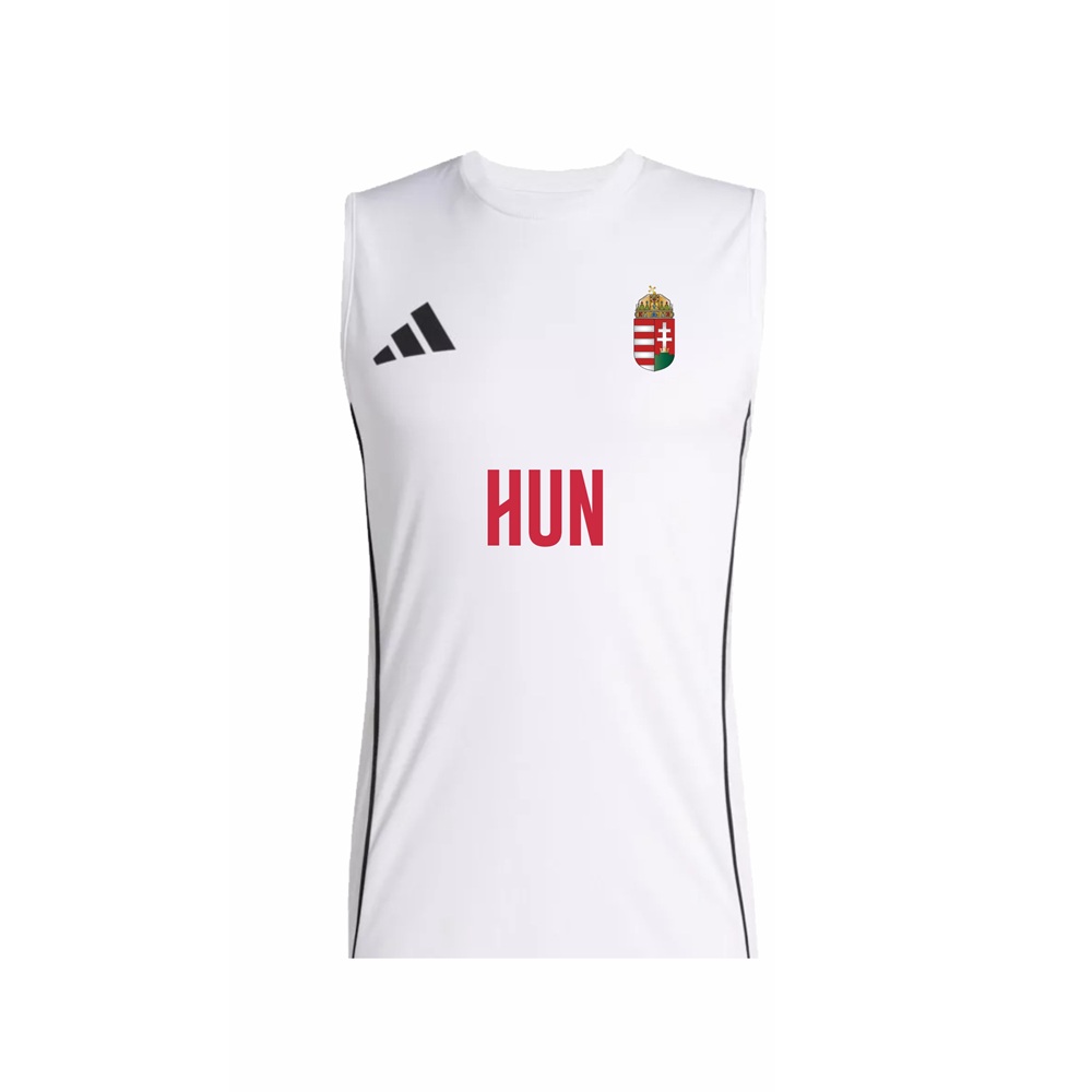 Adidas magyar szurkolói fehér ujjatlan felső