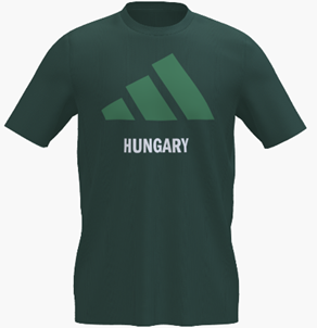 Adidas szurkolói póló zöld